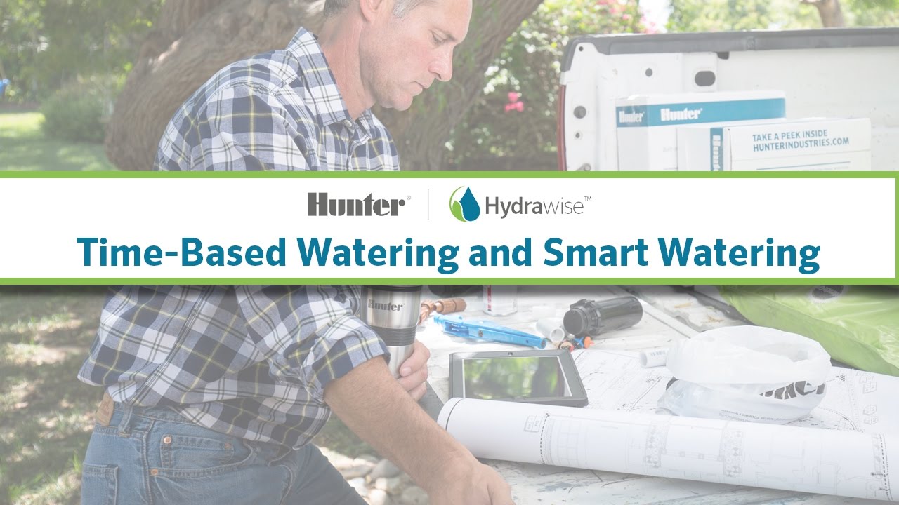 Hydrawise: различия между поливом по времени и умным поливом