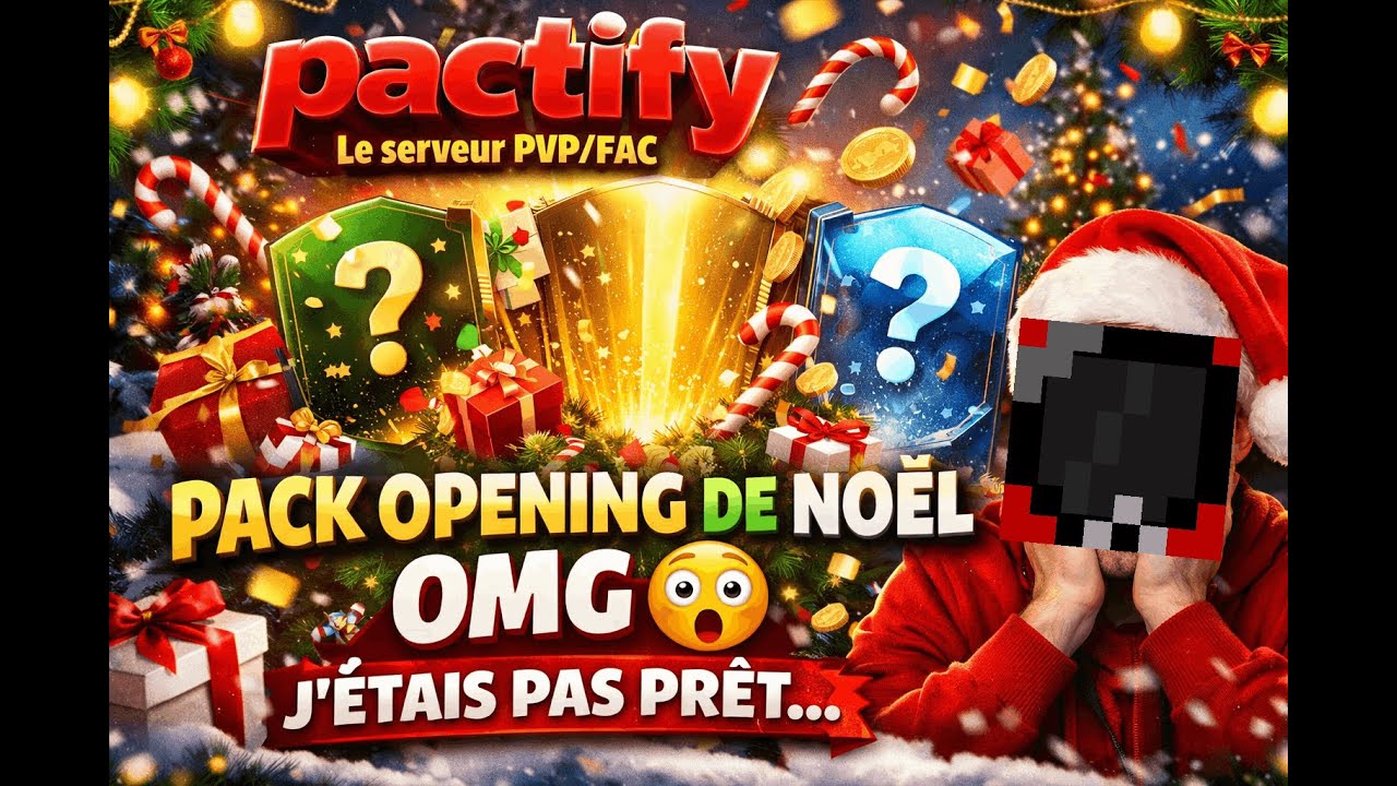 PACTIFY : PACK OPENING DE NOËL OMG 😳 J’ÉTAIS PAS PRÊT…