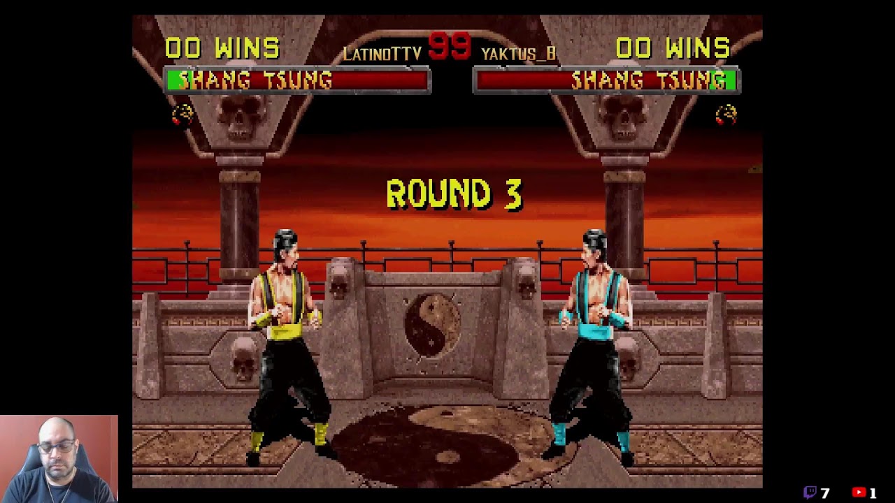 Playing MK Legacy Kollection on the PS5