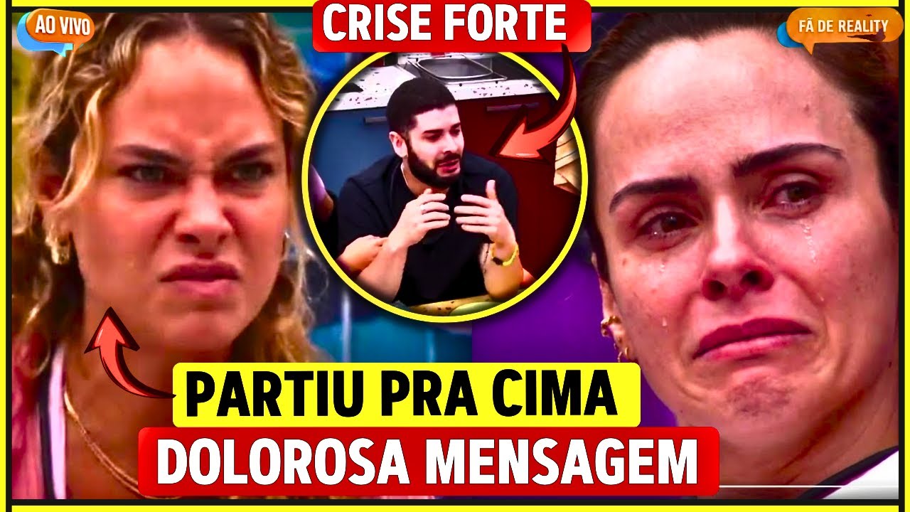 💥 BBB26 GRAVE: MARCELO PASSA MAL; ANA PAULA CHORA E REVELA DESESPERO; SARAH CONFRONTA ANA PAULA