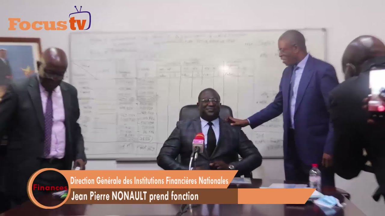 Jean Pierre Nonault hissé à la tête de la direction générale des institutions financières nationales