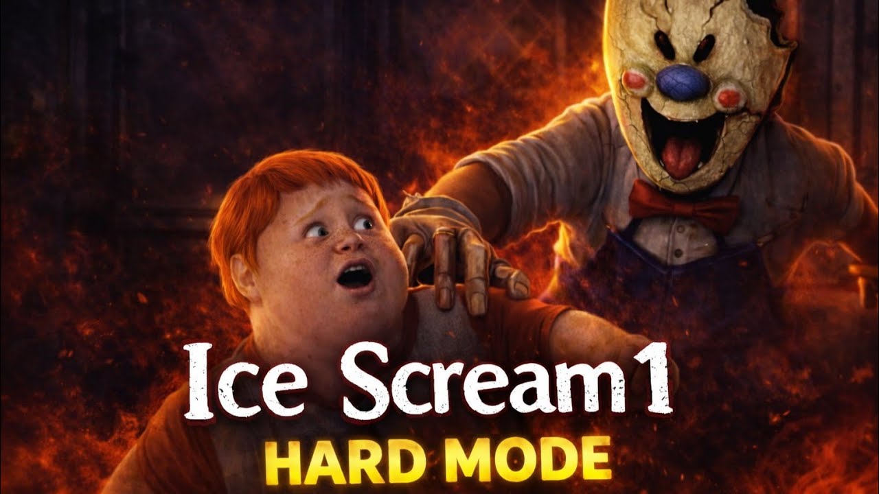 Ice Scream 1 Hard Mode | No Mercy Run Android Horror Gameplay