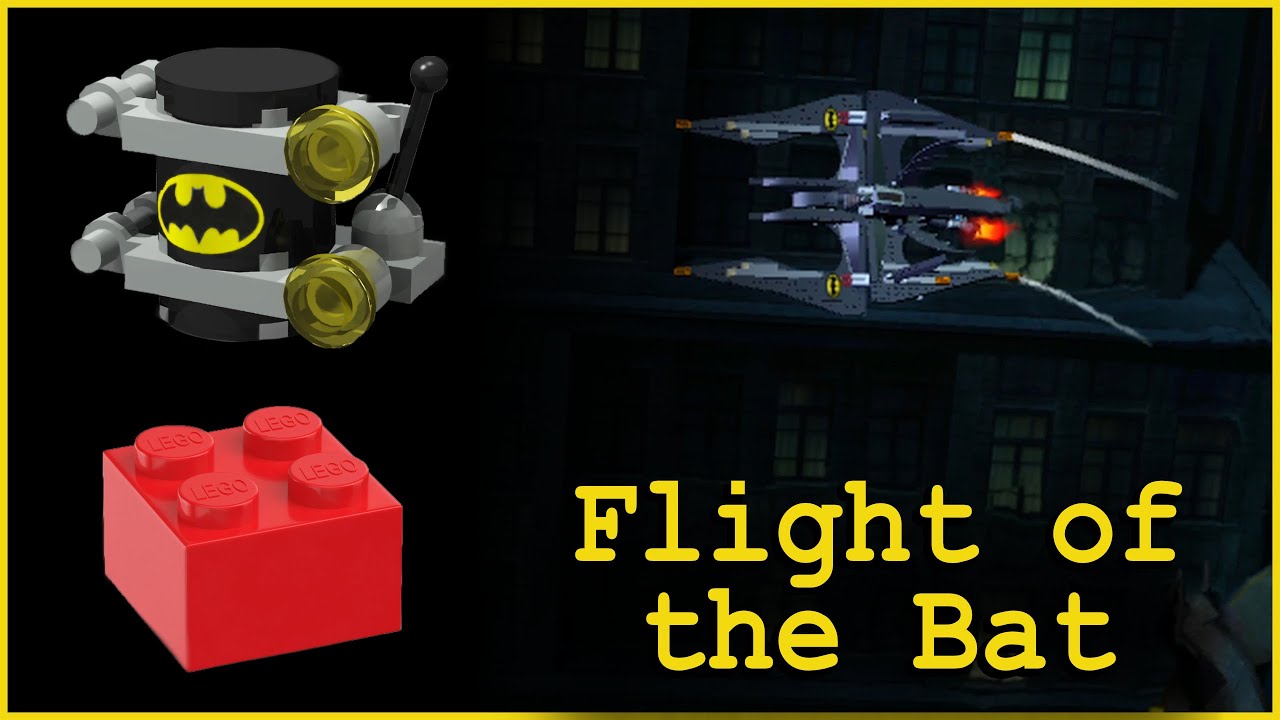 LEGO Batman: The Videogame | FLIGHT OF THE BAT - Minikits & Red Power Brick