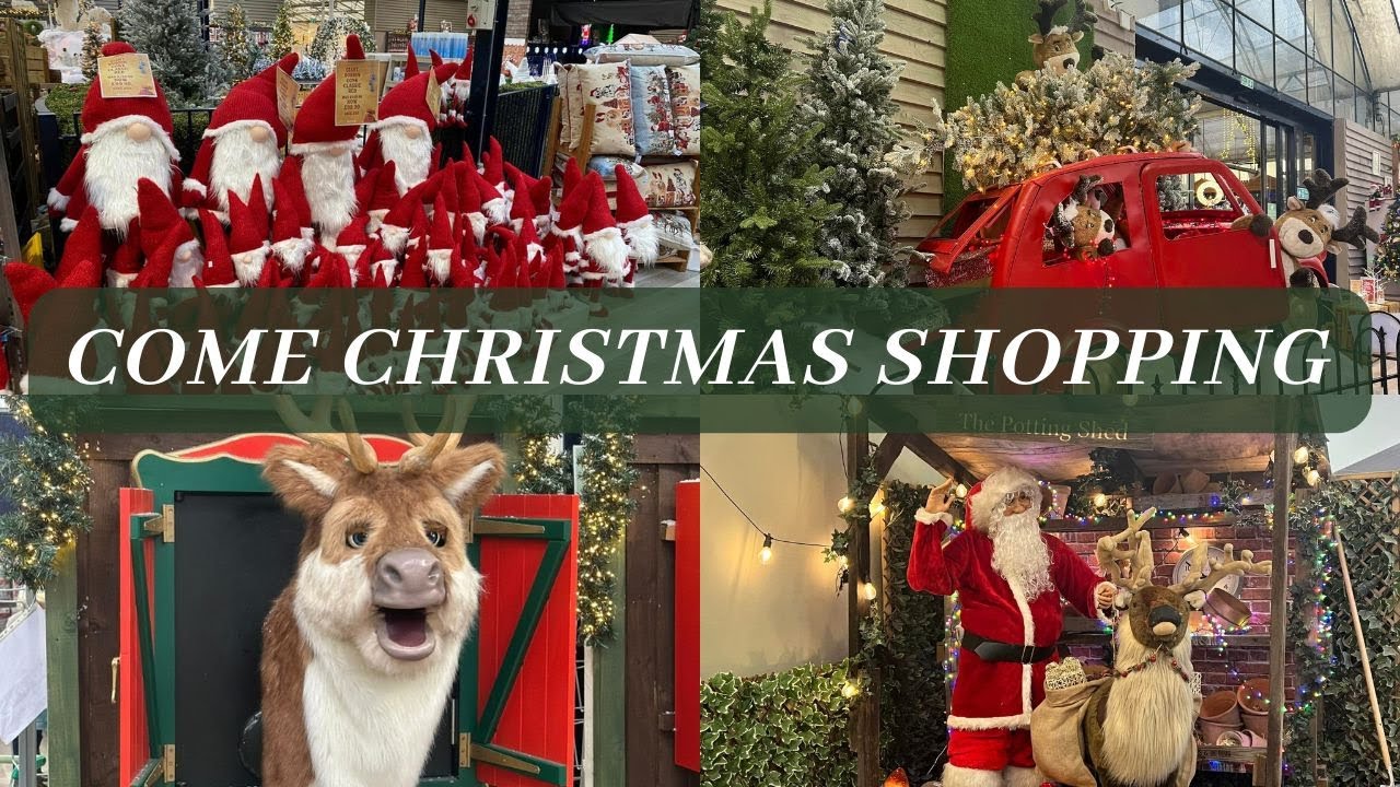 Last Minute Christmas Shopping. Festive Gifts.