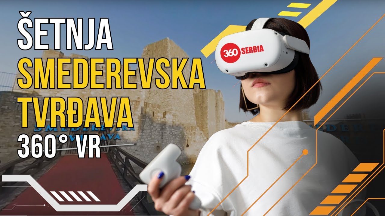 Smederevska tvrđava u 360&deg;