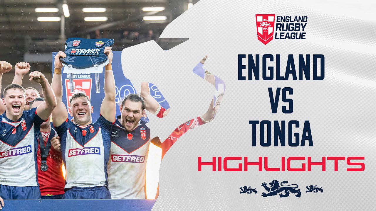 Highlights | England v Tonga | 2023 Test Series Game 3