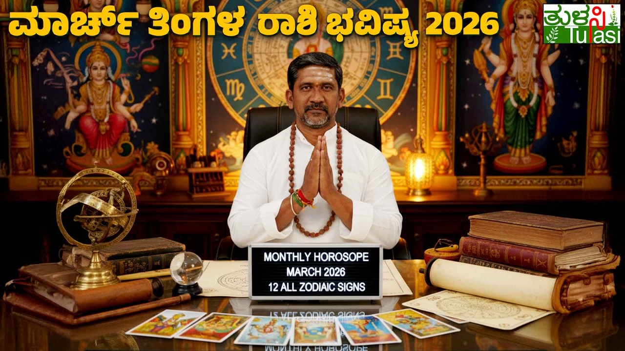March 2026 Horoscope for All 12 Zodiac Signs 🔮 | ಮಾರ್ಚ್ ತಿಂಗಳ ಸಂಪೂರ್ಣ ರಾಶಿ ಭವಿಷ್ಯ 2026