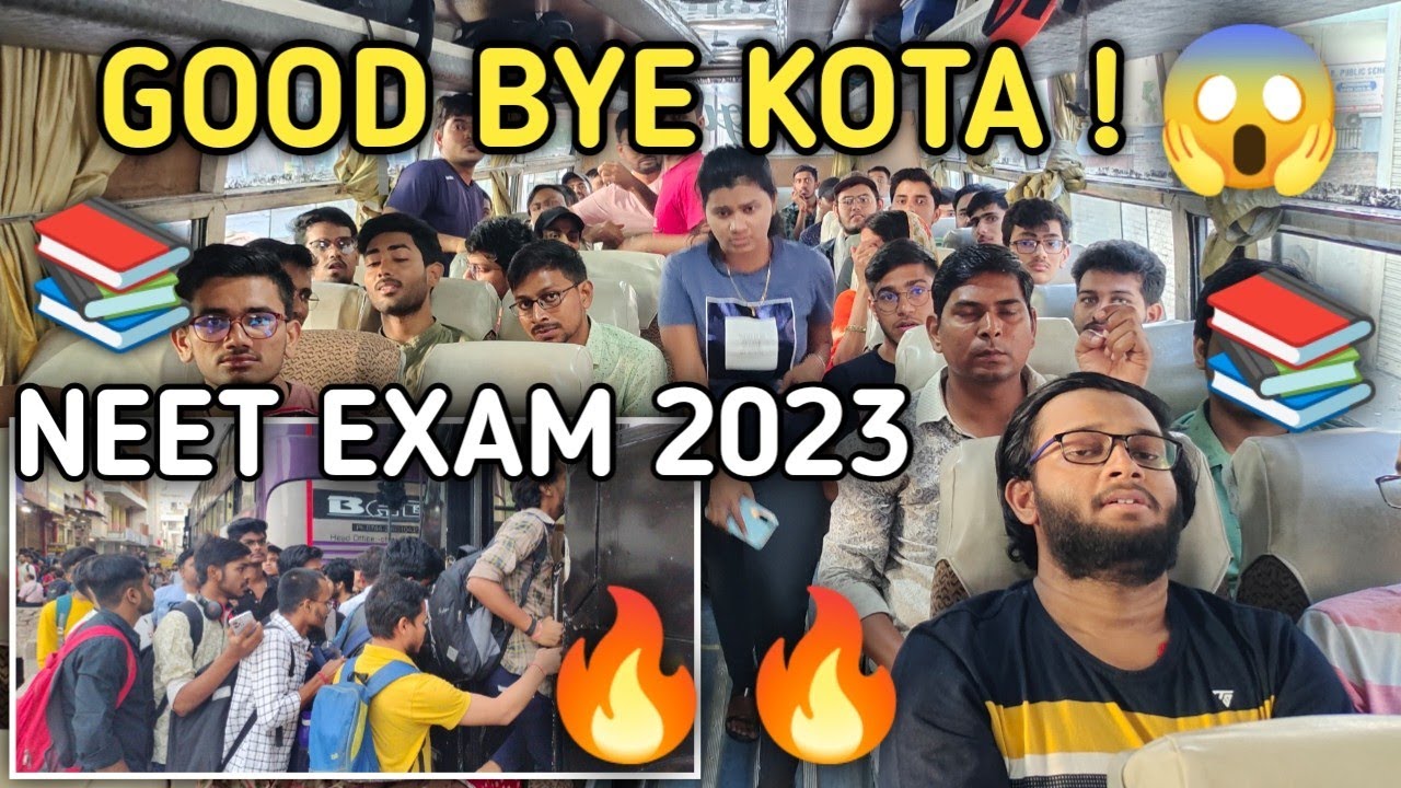 NEET EXAM Time in KOTA