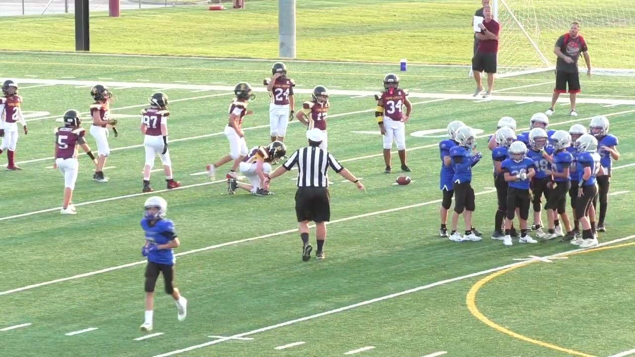 PLYAA scrimmage vs. Jr. Mustangs 1st half