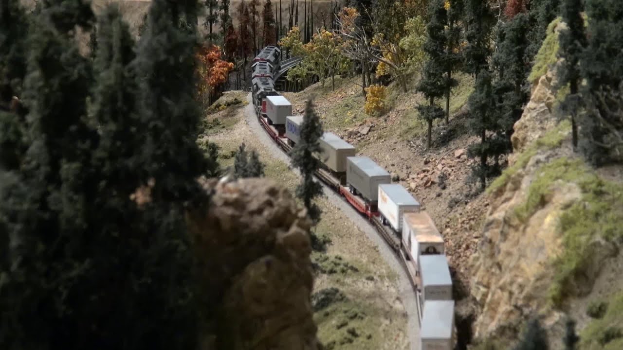Rocks, Trees, and Trains at the Colorado Model Railroad Museum (Model Railroad Layout)