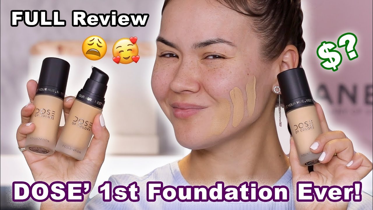 DOSE OF COLORS MEET YOUR HUE FOUNDATION REVIEW | Maryam Maquillage