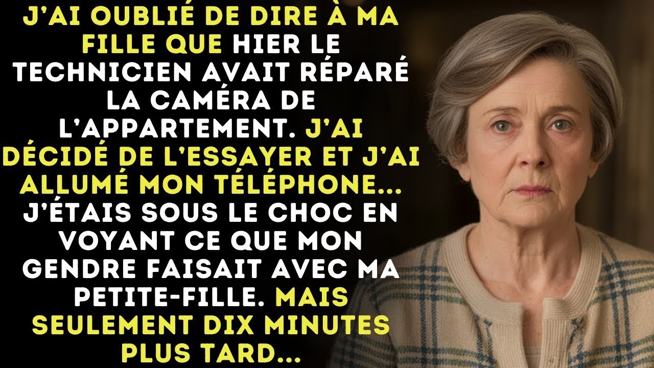 J’ai Oublié De Dire À Ma Fille Que La Caméra Était Allumée… Quand Je L’ai Vue, Je Suis Restée Glacée