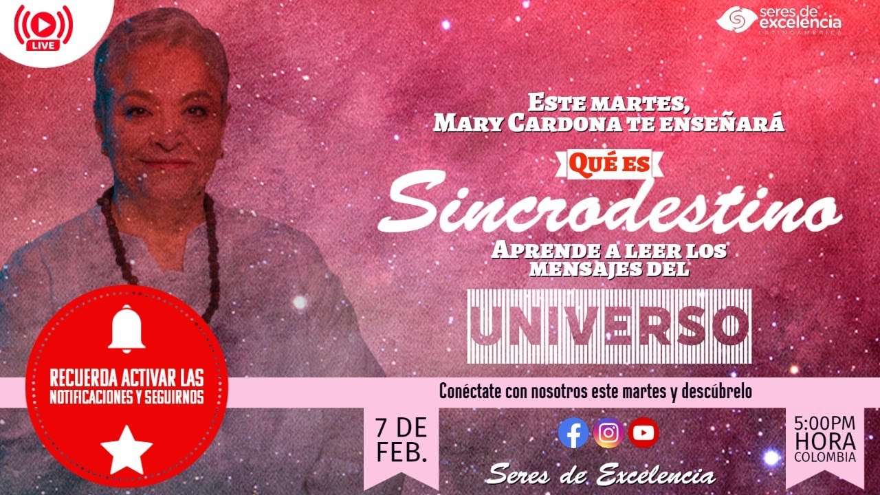 🔴Conoce el Sincrodestino, aprende a leer los mensajes del universo❤️