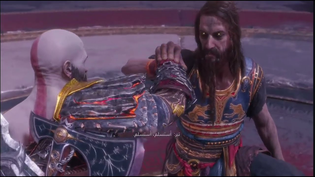 كريتوس ضد تير قود اوفور راغناروك فالهلا God of war ragnarok valhalla Dlc