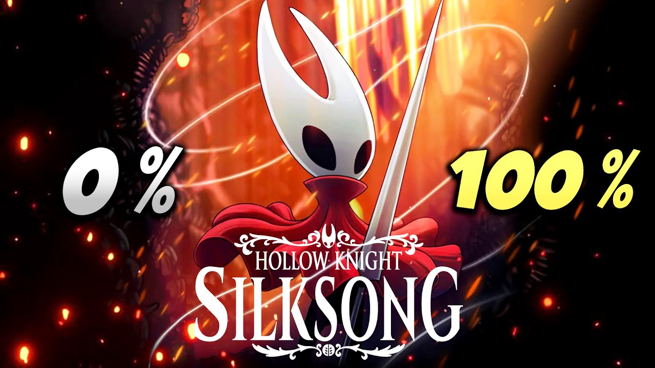 I Attempt 100% Silk Song Under 30 Hours | #shorts #hollowknightsilksong #silksong