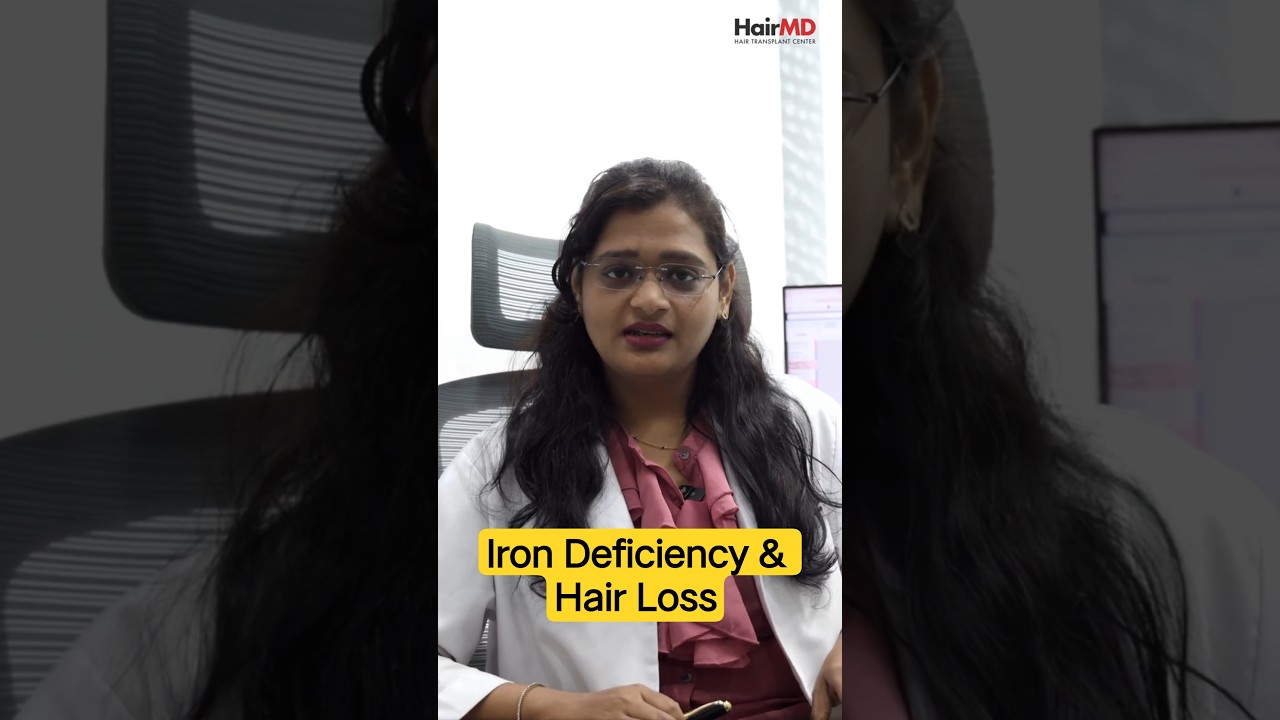 Hair Falling Out? The Shocking Link Between Iron Deficiency and Hair Loss! | HairMD Clinic, Pune