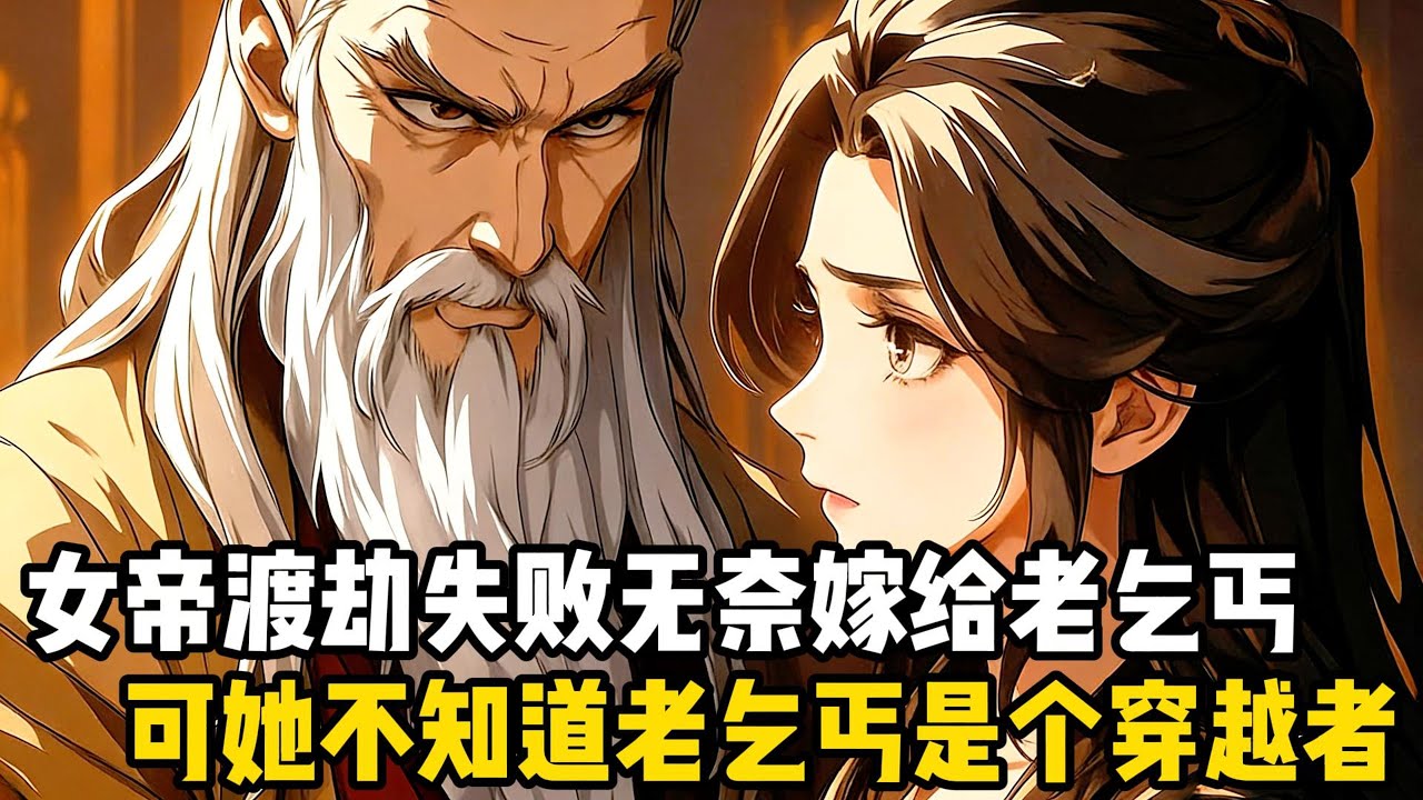 女帝渡劫失敗無奈嫁給了身爲老乞丐的我，可她不知道的是，我是個被關了十萬年的穿越者#小说 #動漫 #穿越 #动画推荐 #动漫 #网文小说 #爽文