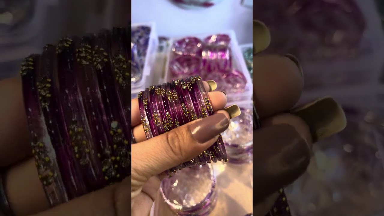 Fag glass bangles size check in video full video watching #fyp #viral #viralvideo #bangles 