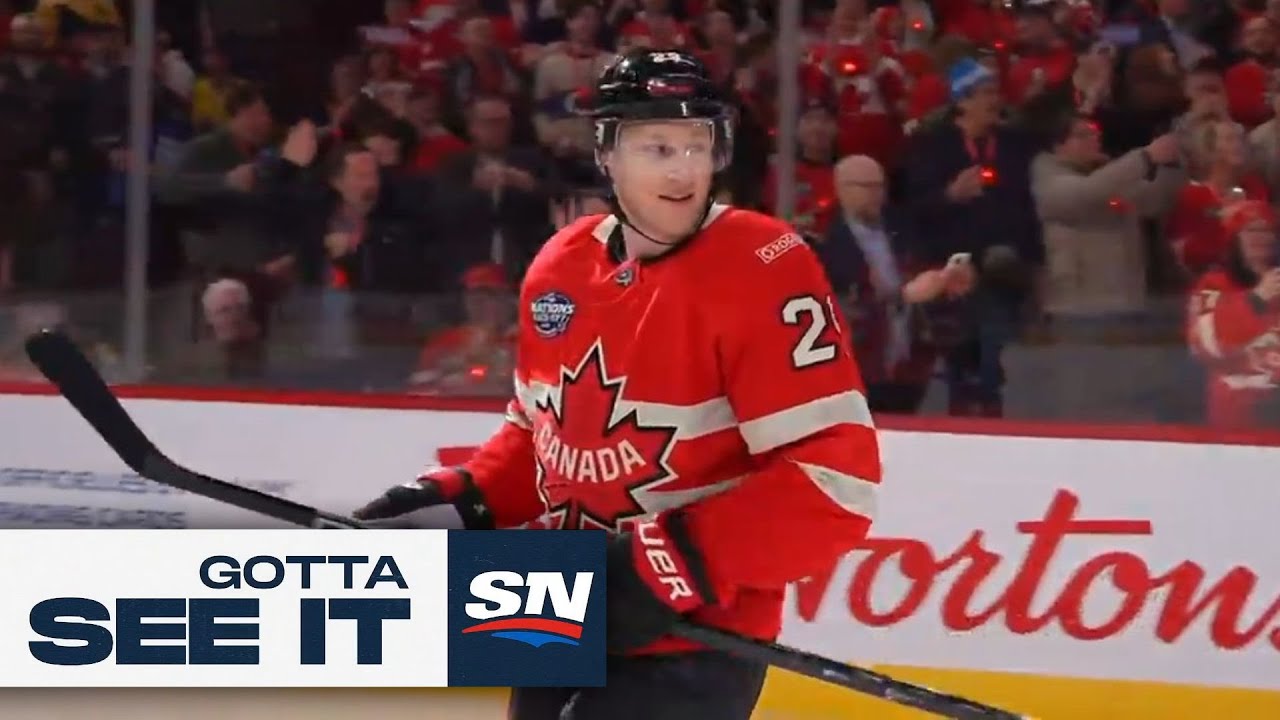GOTTA SEE IT: Nathan MacKinnon Opens Scoring Off Sidney Crosby's No-Look, Backhand Pass