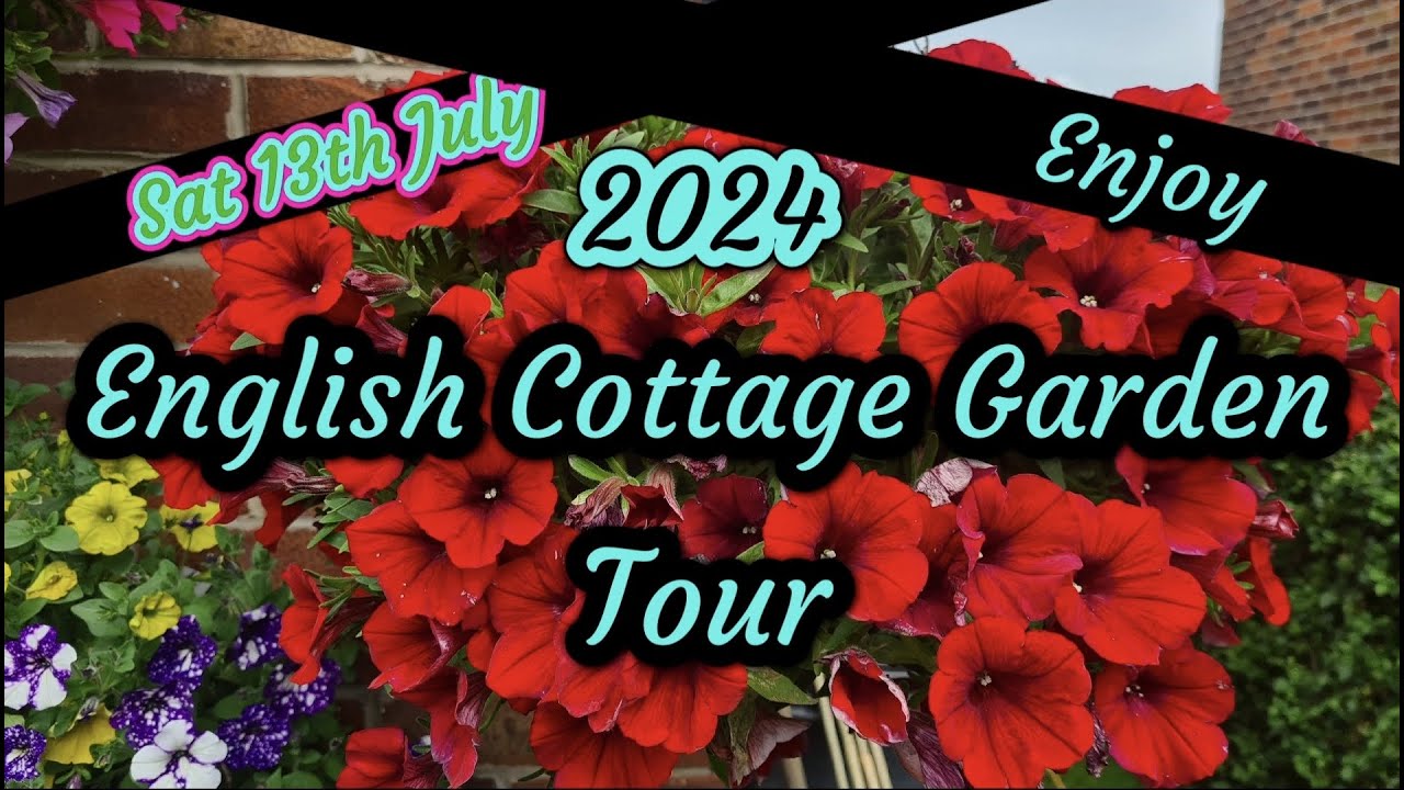 2024 Sat 13th July english cottage garden tour