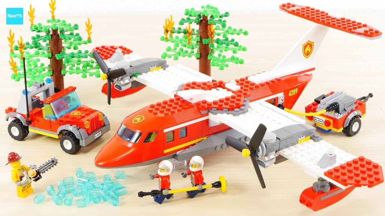 レゴ シティ フォレストファイヤープレーン 4209 ／ LEGO City Fire Plane Speed build & Review