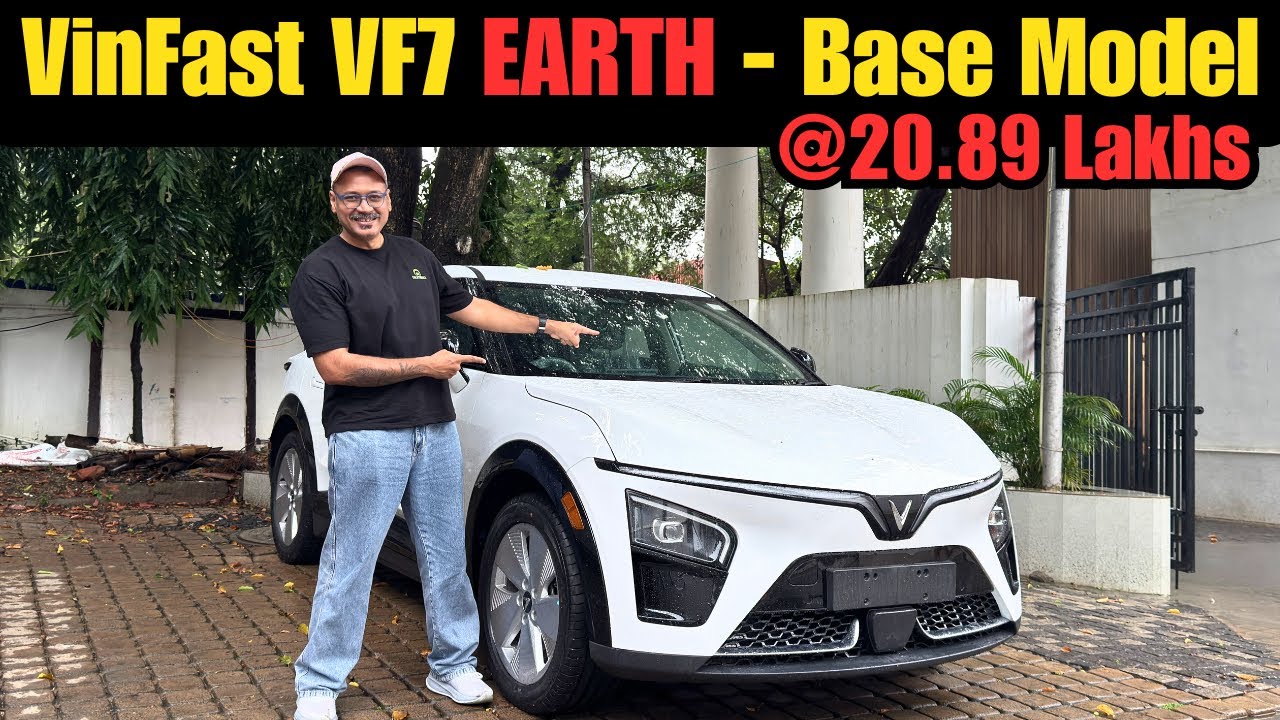 BEST EV @21 Lakhs? VinFast V7 EARTH Base Model has EVERYTHING you need.