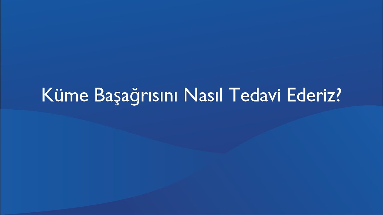 Küme Başağrısını Nasıl Tedavi Ederiz?