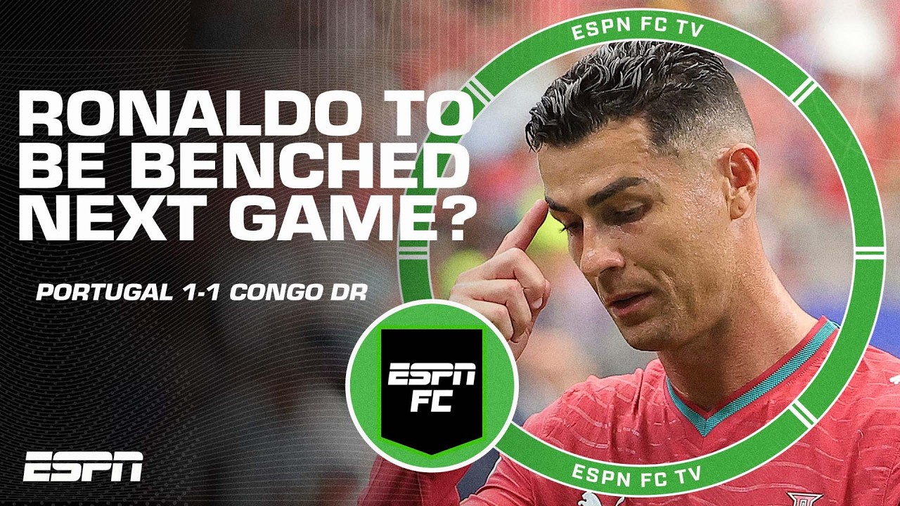 &lsquo;HE&rsquo;S NOT USEFUL!&rsquo; Will Cristiano Ronaldo be BENCHED in Portugal&rsquo;s next game? | ESPN FC