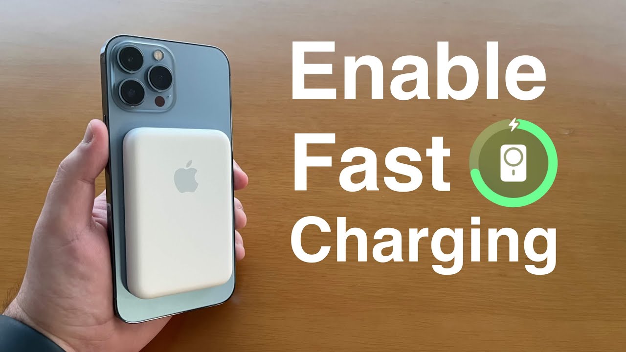 Apple Battery Pack - How to Enable Fast Charging!