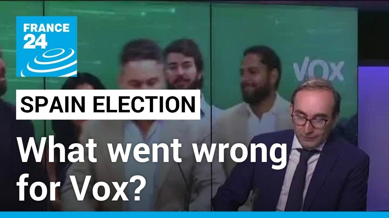 Spain's Vox party stumbles, testing limits of European far-right advance • FRANCE 24 English