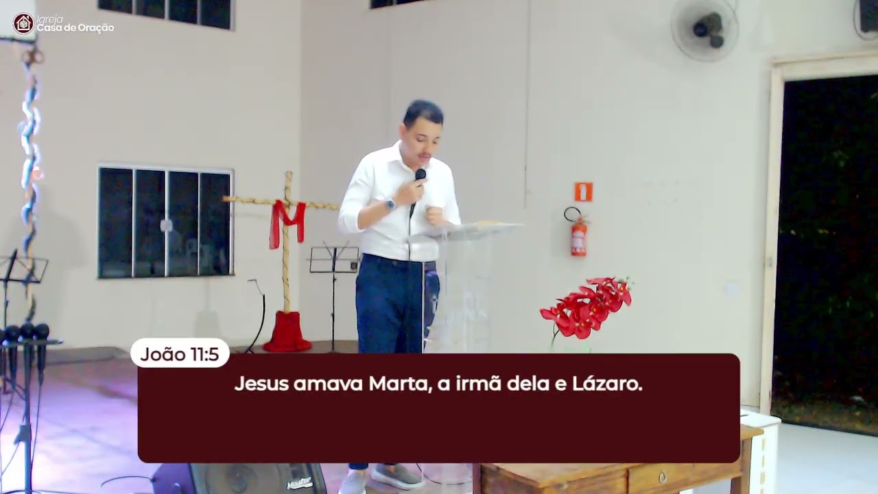 O Silêncio e o Não de Deus | João 11:1-6 | Seminarista Carlos Domingos