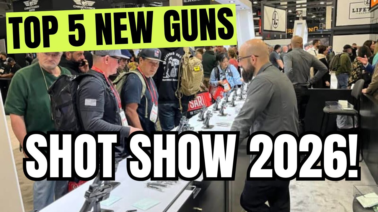 Топ-5 НОВИНОК ОРУЖИЯ на выставке Shot Show 2026!