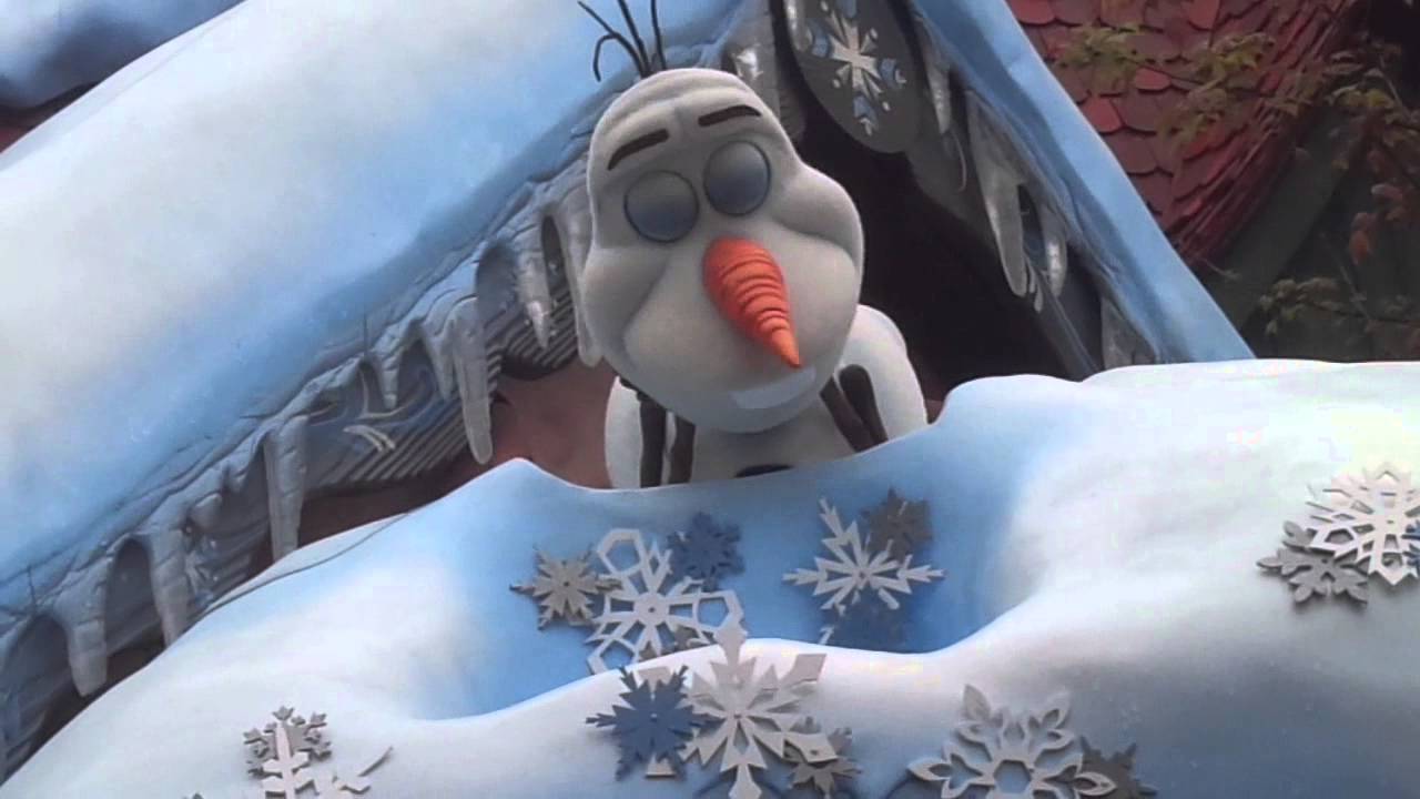 A Sleeping Olaf