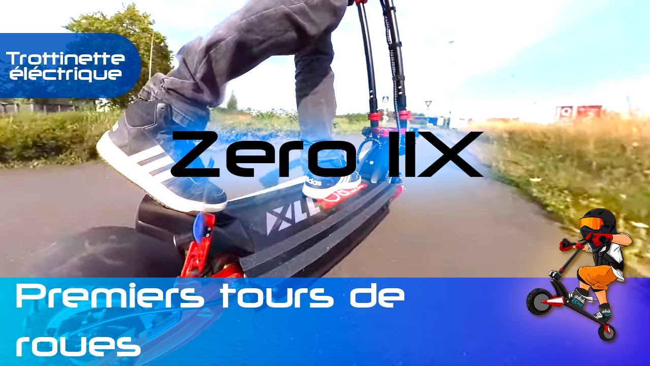 Premier test de la Zero 11X, une trottinette électrique Monstrueuse !