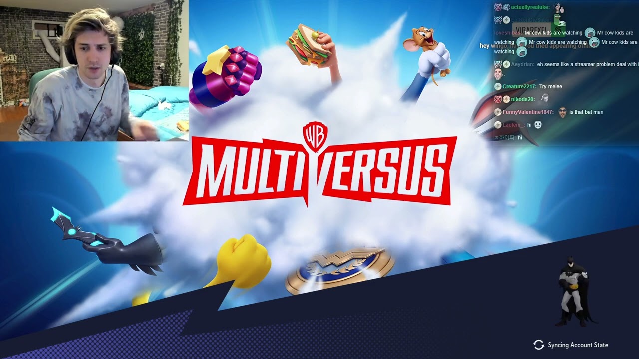 xQc Plays MultiVersus for the First Time