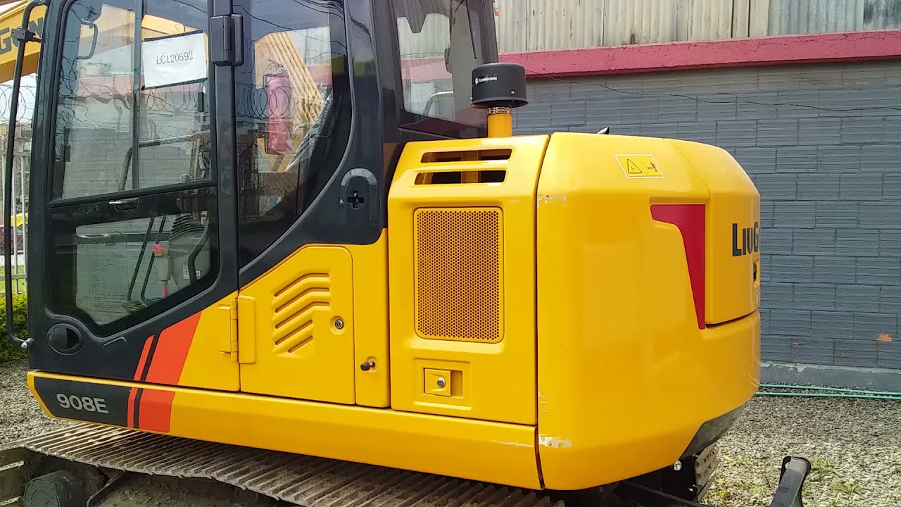 LiuGong 908E Mini Excavadora Machinery,Explicacion Tecnica & Especificaciones 2021 Multifuncional 10