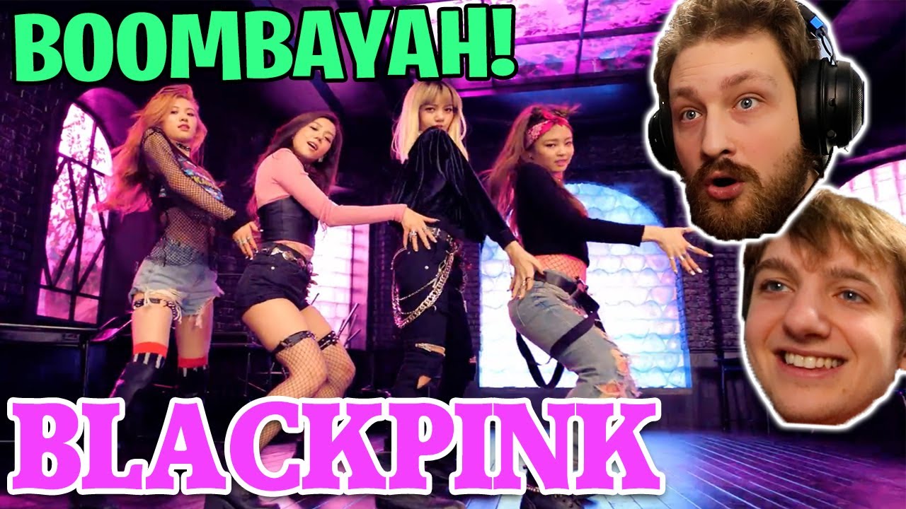 My Friend's First Time Listening To BLACKPINK - BOOMBAYAH M/V REACTION!!