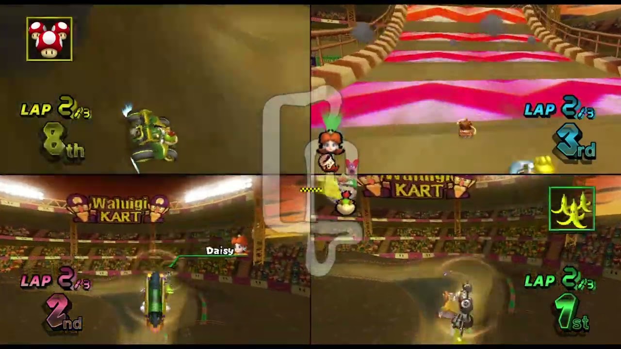 Mario Kart Wii ✦ 4 Players 