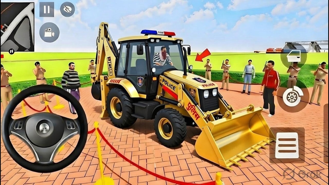 🤑Indian Thift Auto Simulator😍Indian Showroom Purchase😲Modified Lexriy New Police GoldenAnd Bike🥰Game