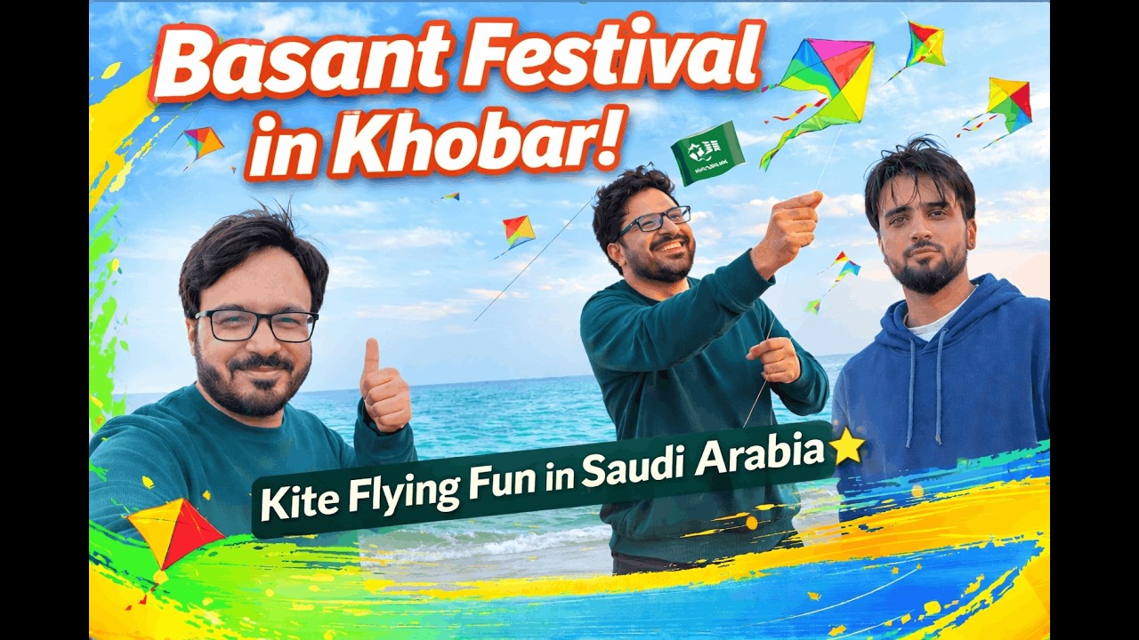 Basant | Kites Flying in Khobar Saudi | 06-Feb-2026