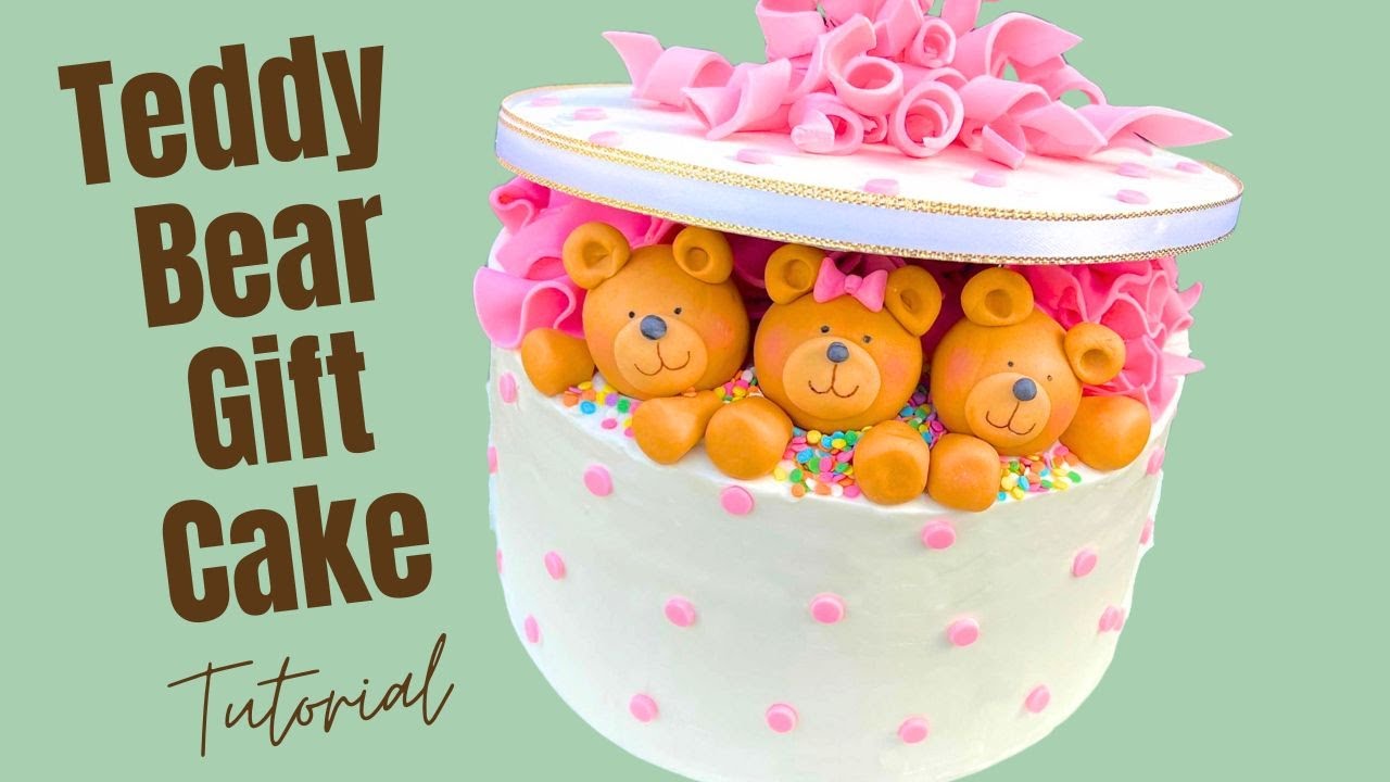 Teddy Bear Gift Cake