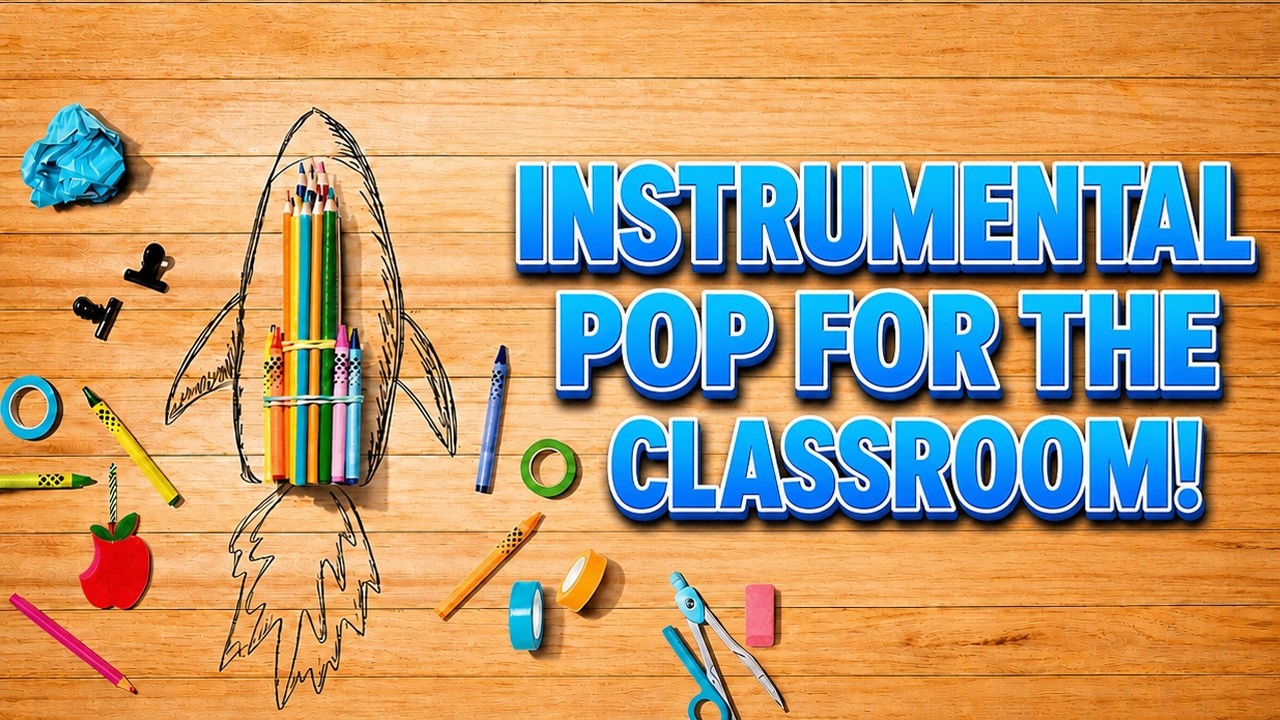 5 Hours of Instrumental Pop For The Classroom | 🍁📚✨🎧
