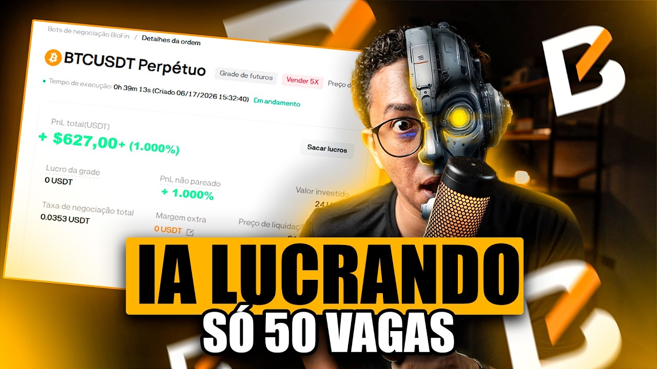 BloFin: Como Ganhar Dinheiro com IA (B&Ocirc;NUS DE $515 para os Primeiros 50!)