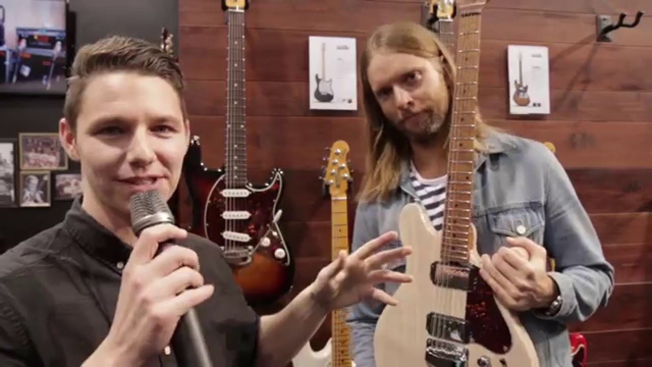 New from NAMM 2016 - Ernie Ball Music Man James Valentine Signature The Valentine