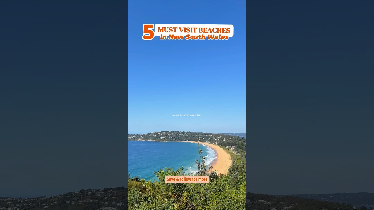 📌Sydney beaches that feel like heaven #feelnewsydney #visitnsw #newsouthwales #visitaustralia