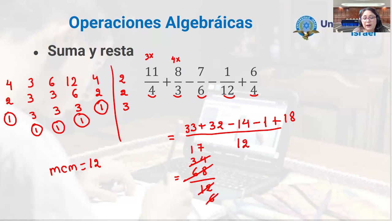 Expresiones y Fracciones Algebraicas