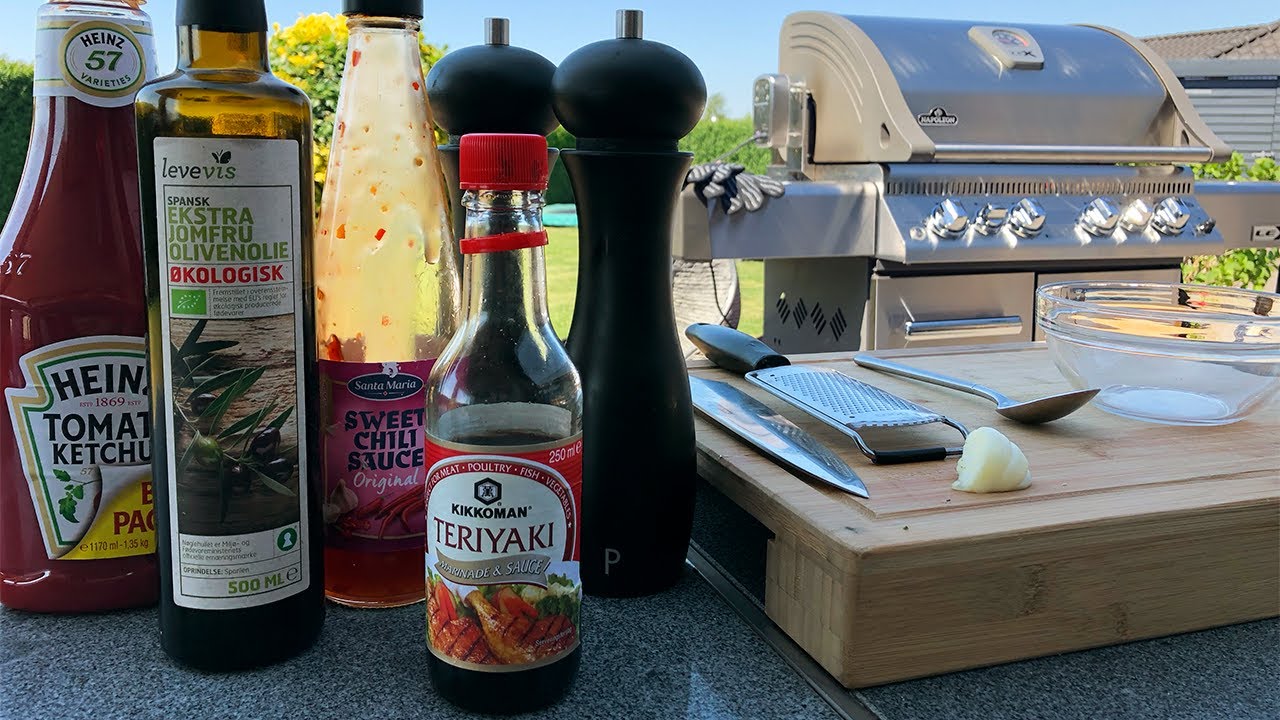 Grillopskrift - Let og hurtig hjemmelavet marinade til kalv og oksekød