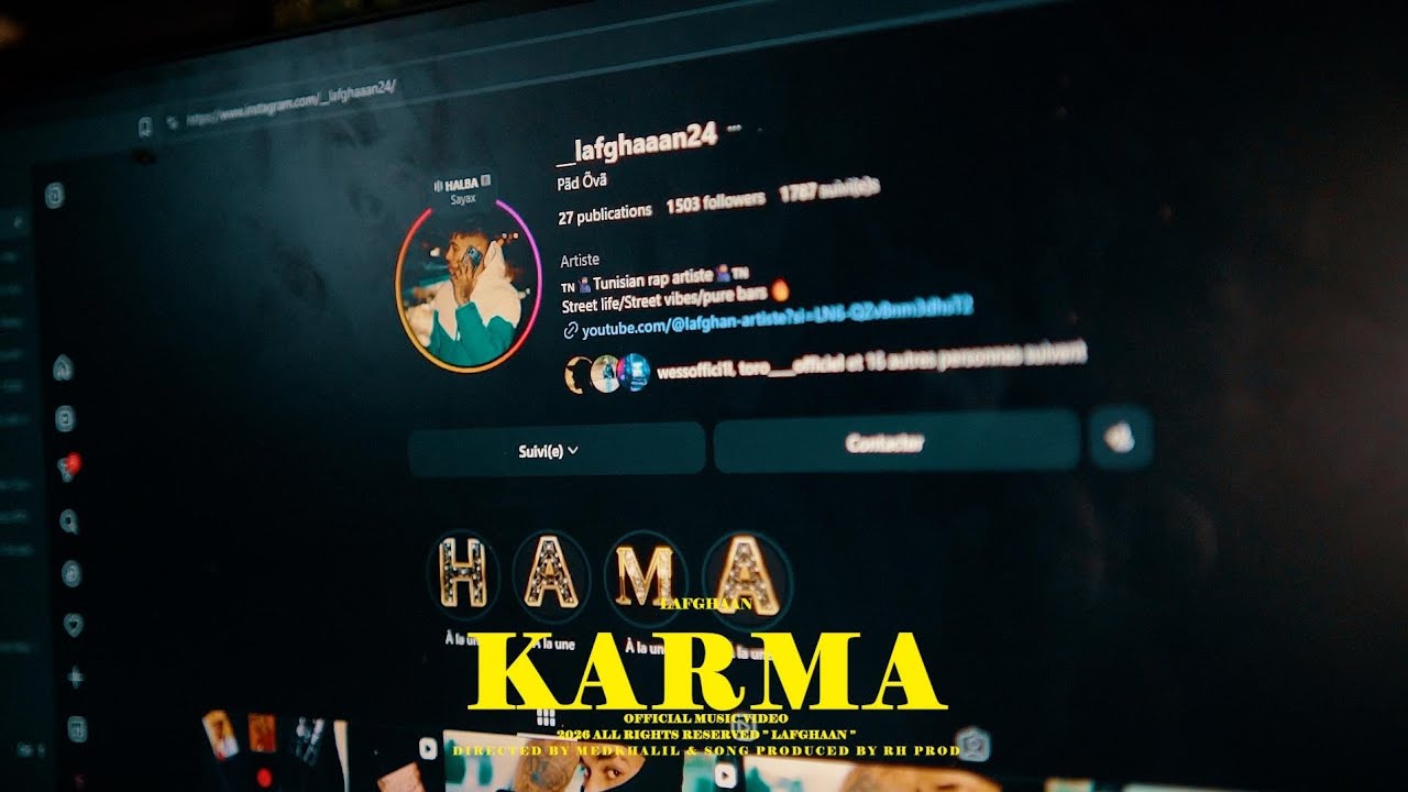 LAFGHAAN - KARMA (Official music video)