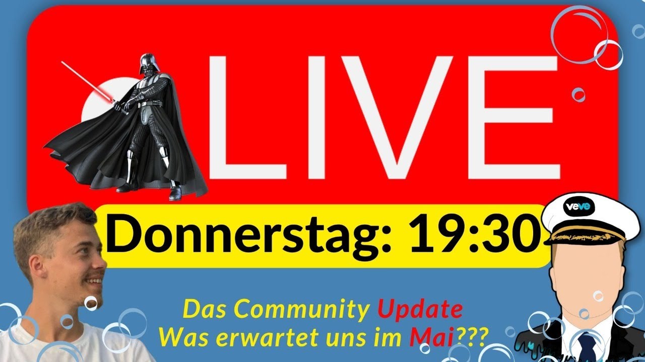 VEVE-STREAM|| GAST: PatientHodler// Was uns im MAI erwartet!!// Community Update besprechen