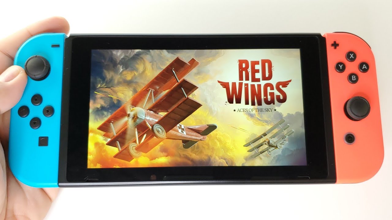 Red Wings: Aces of the Sky | Nintendo Switch handheld gameplay | key #redwingsgame